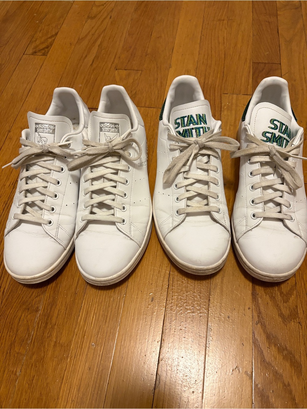 Stan Smith Adidas Men’s 11.5  Tinkerbell Peter Pan Prime Green